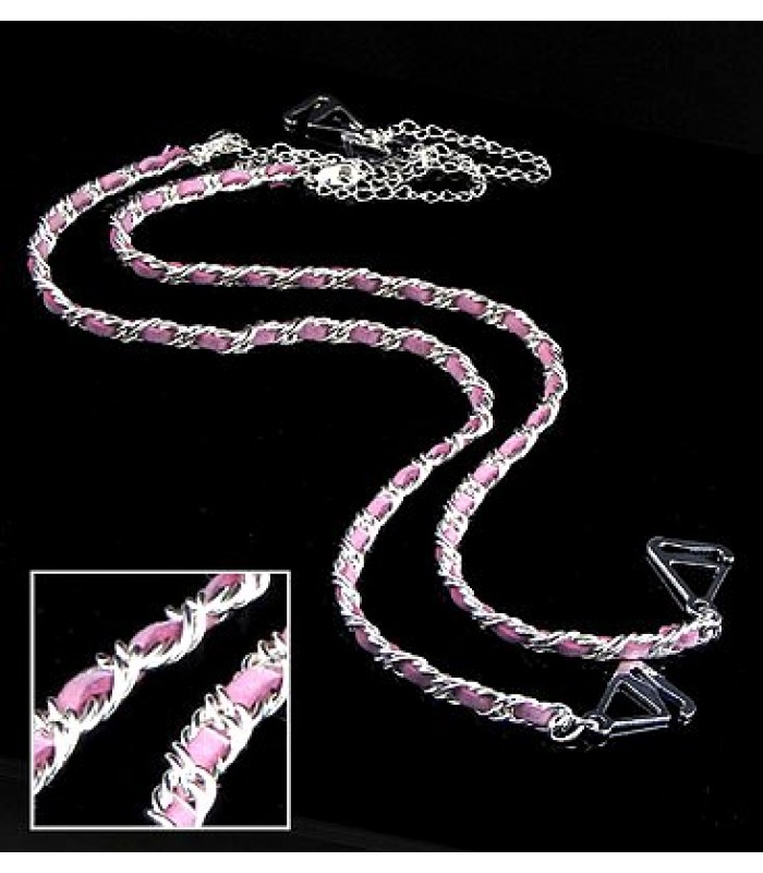 Bra Straps - CNL Style Chain Strap - Pink - BS-HH165PK