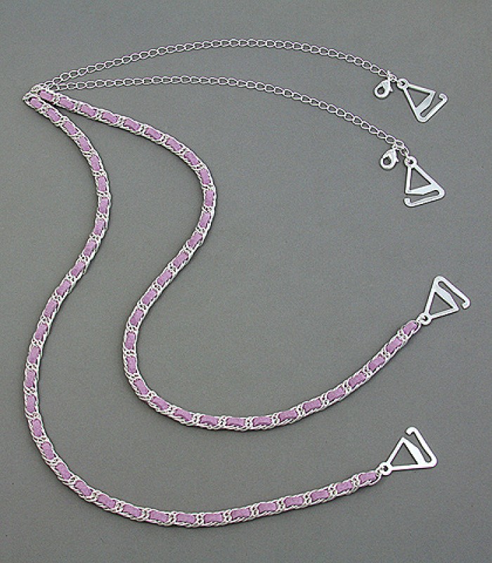 Bra Straps - CNL Style Chain Strap - Purple - BS-HH165PL