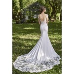 Fitted & Flare  wedding dress - LV-1777OJ