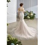 Mermaid Sweetheart Off-the-shoulder Wedding Dress - LV-1786OM